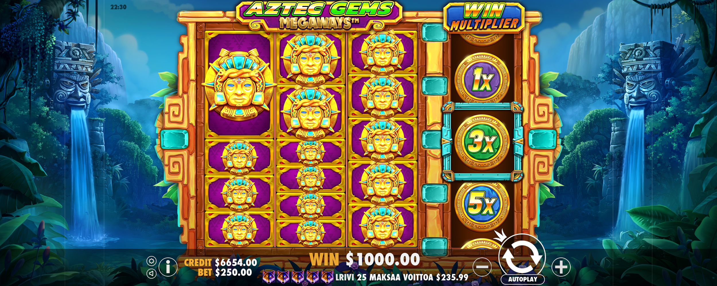 Aztec Gems Megaways™ - screenshot with slot description 4